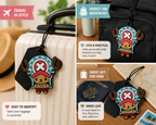 One Piece Inspired Tony Tony Chopper 3D Printed Luggage Tag