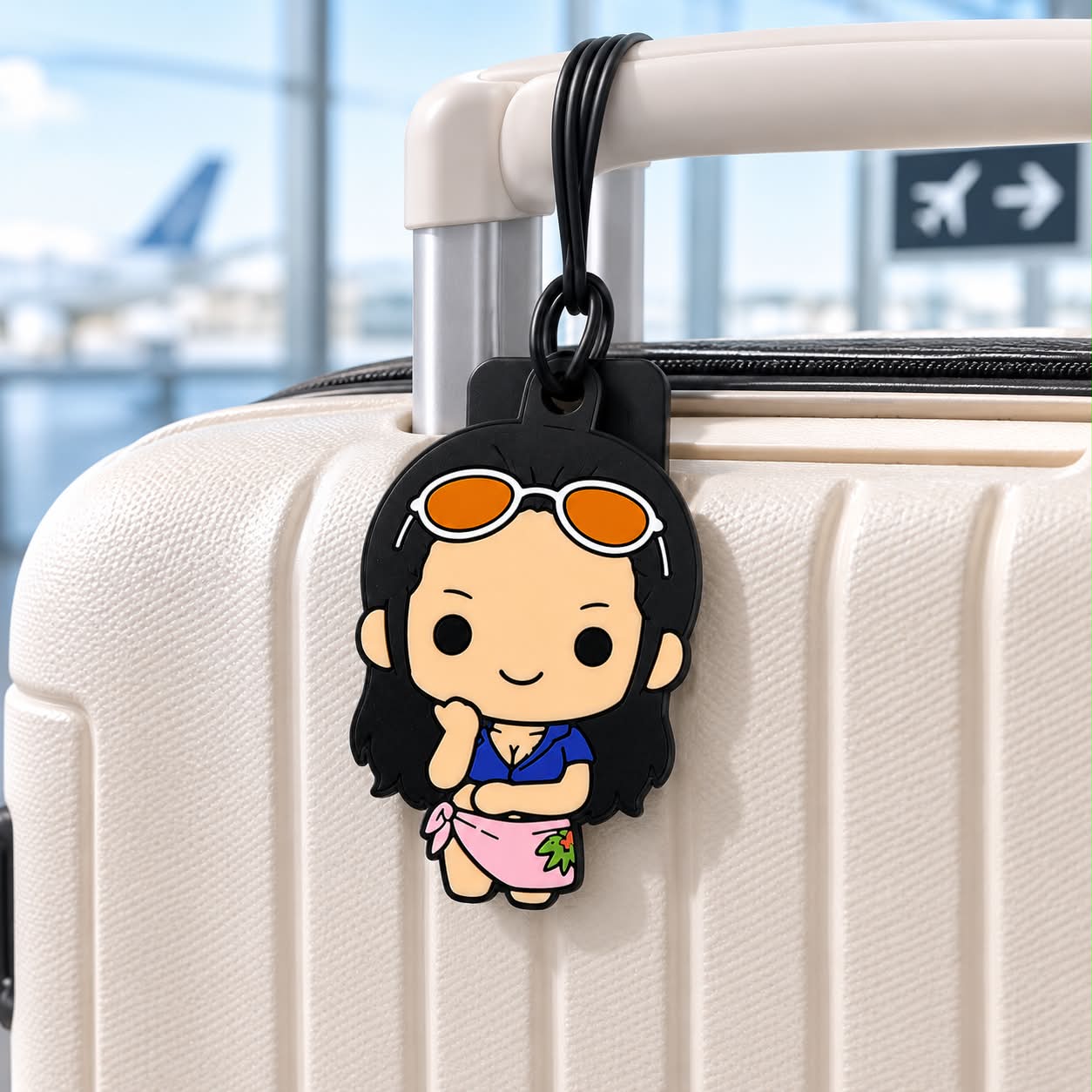 One Piece Inspired Luggage Tag