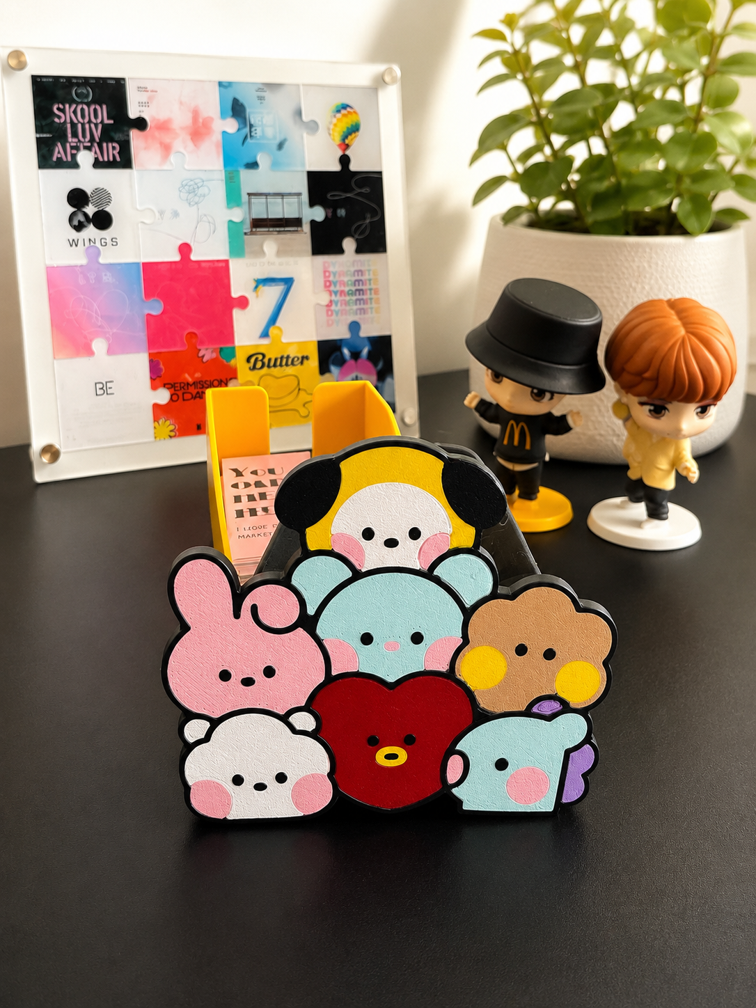 BTS BT21 Inspired Lightstick Holder
