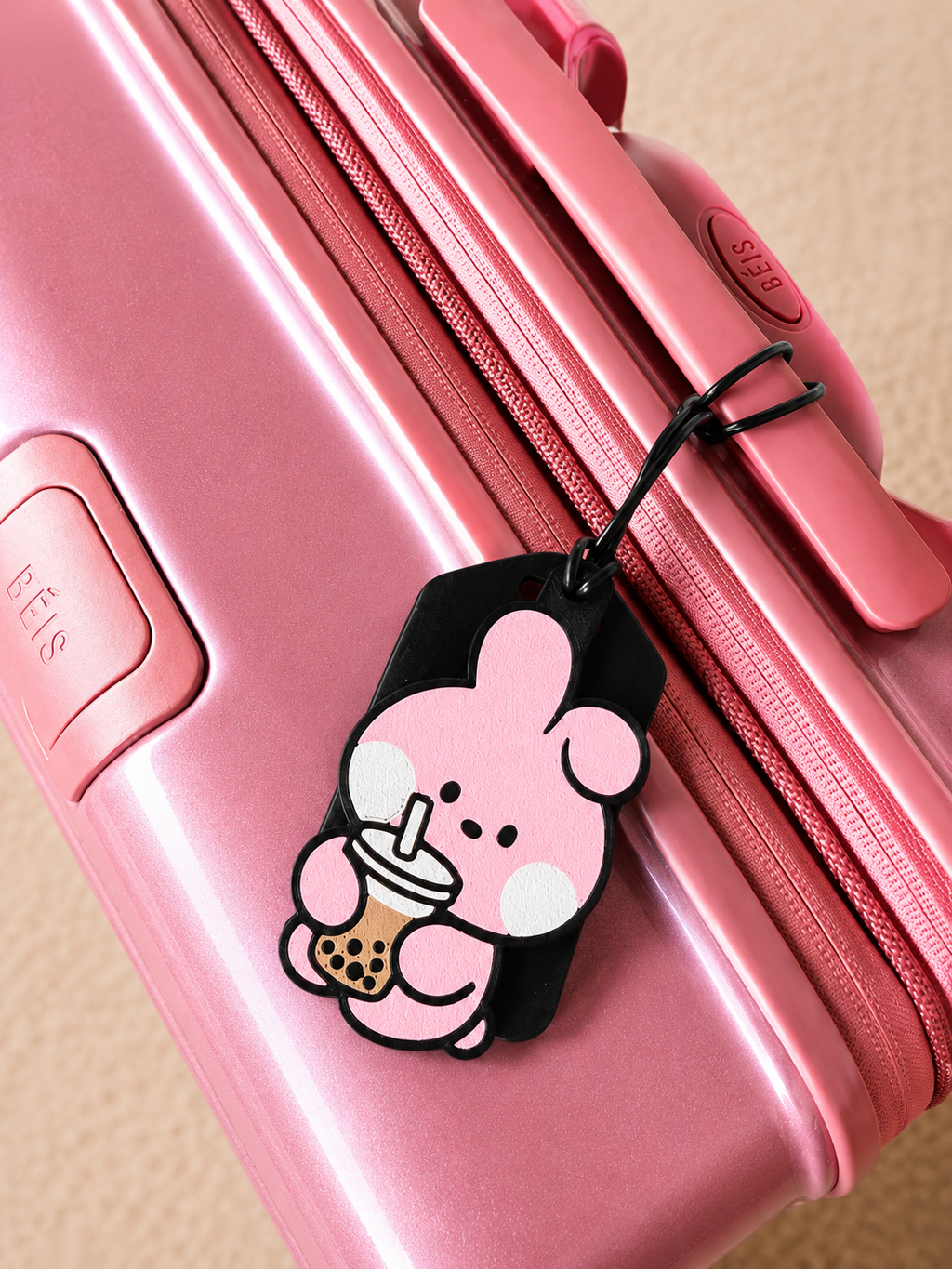 BTS BT21 Boba Inspired Luggage Tag
