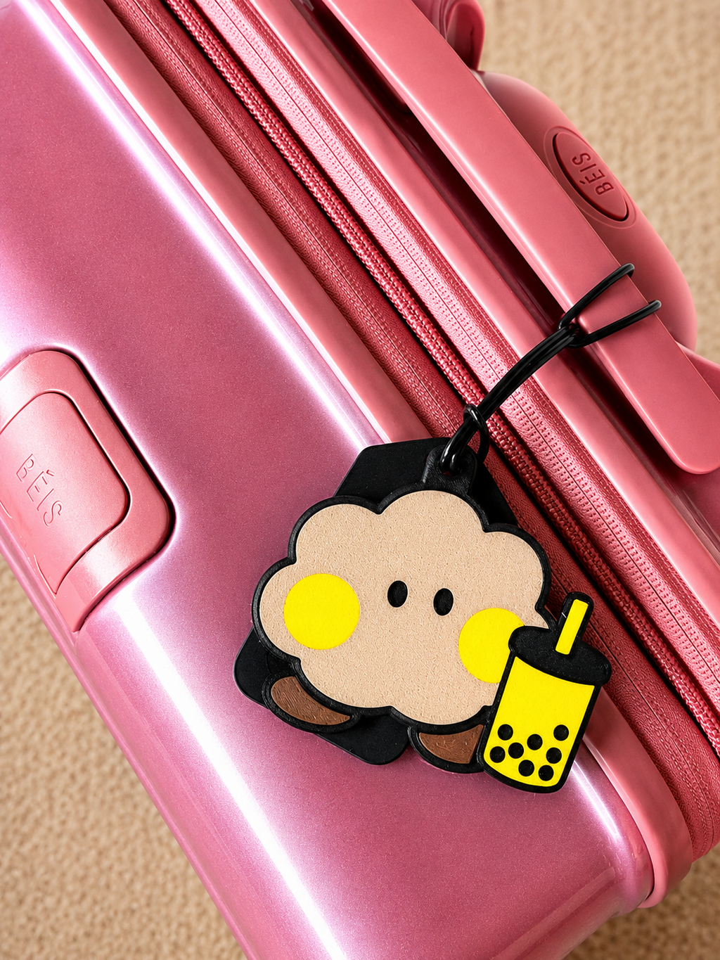 BTS BT21 Boba Inspired Luggage Tag