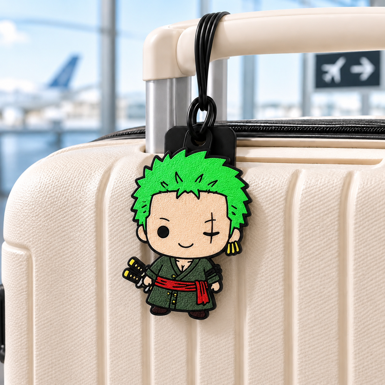 One Piece Inspired Luggage Tag
