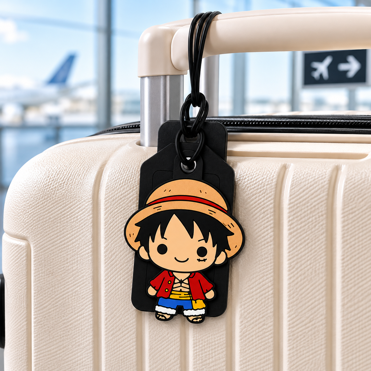 One Piece Inspired Luggage Tag