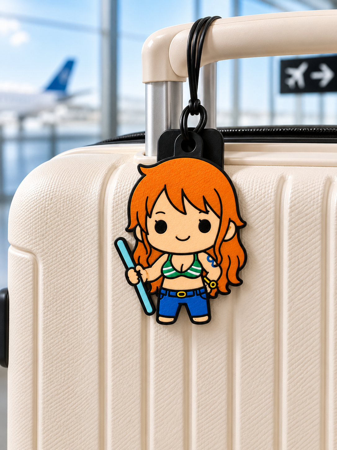 One Piece Inspired Luggage Tag