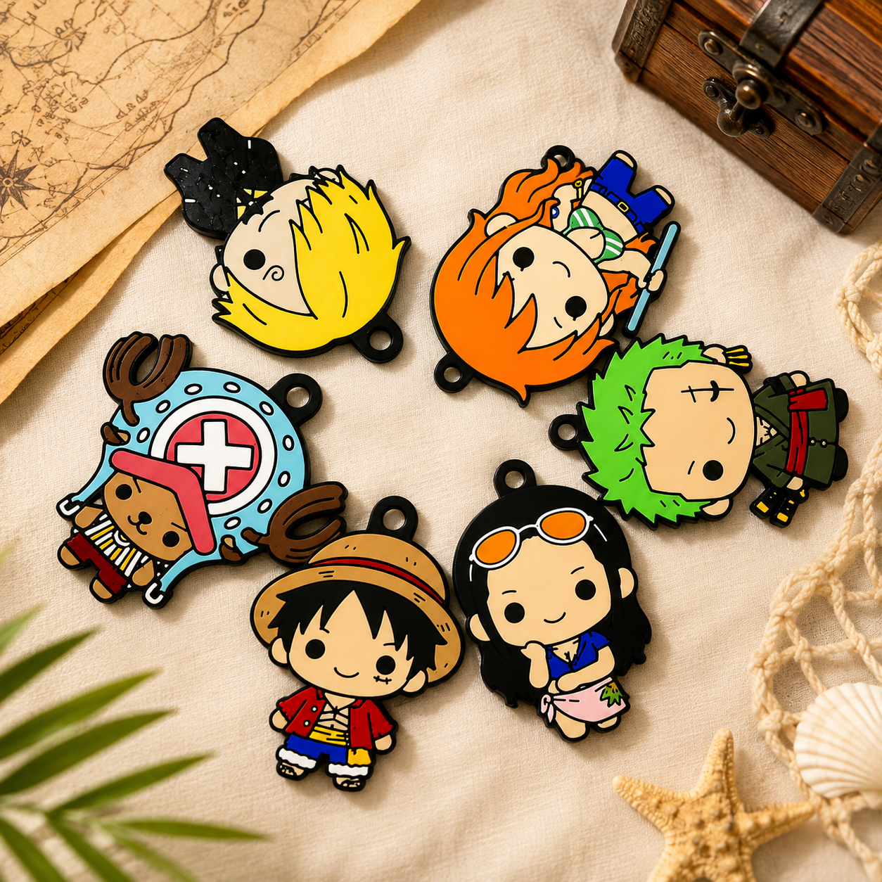 One Piece Inspired Luggage Tag