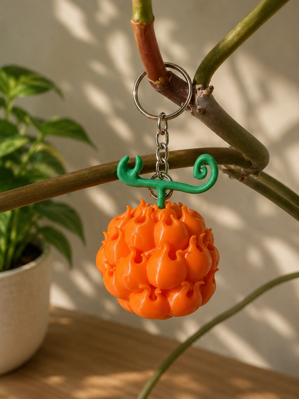 One Piece Devil Fruit - Inspired Keychains