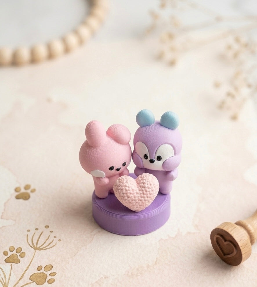 BT 21 Inspired Lightstick Topper V4 (2 members)