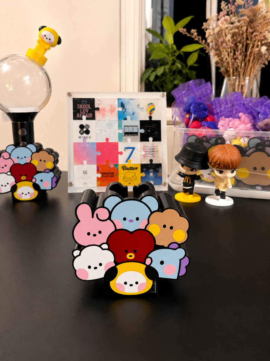 BT 21 Inspired Lightstick Holder