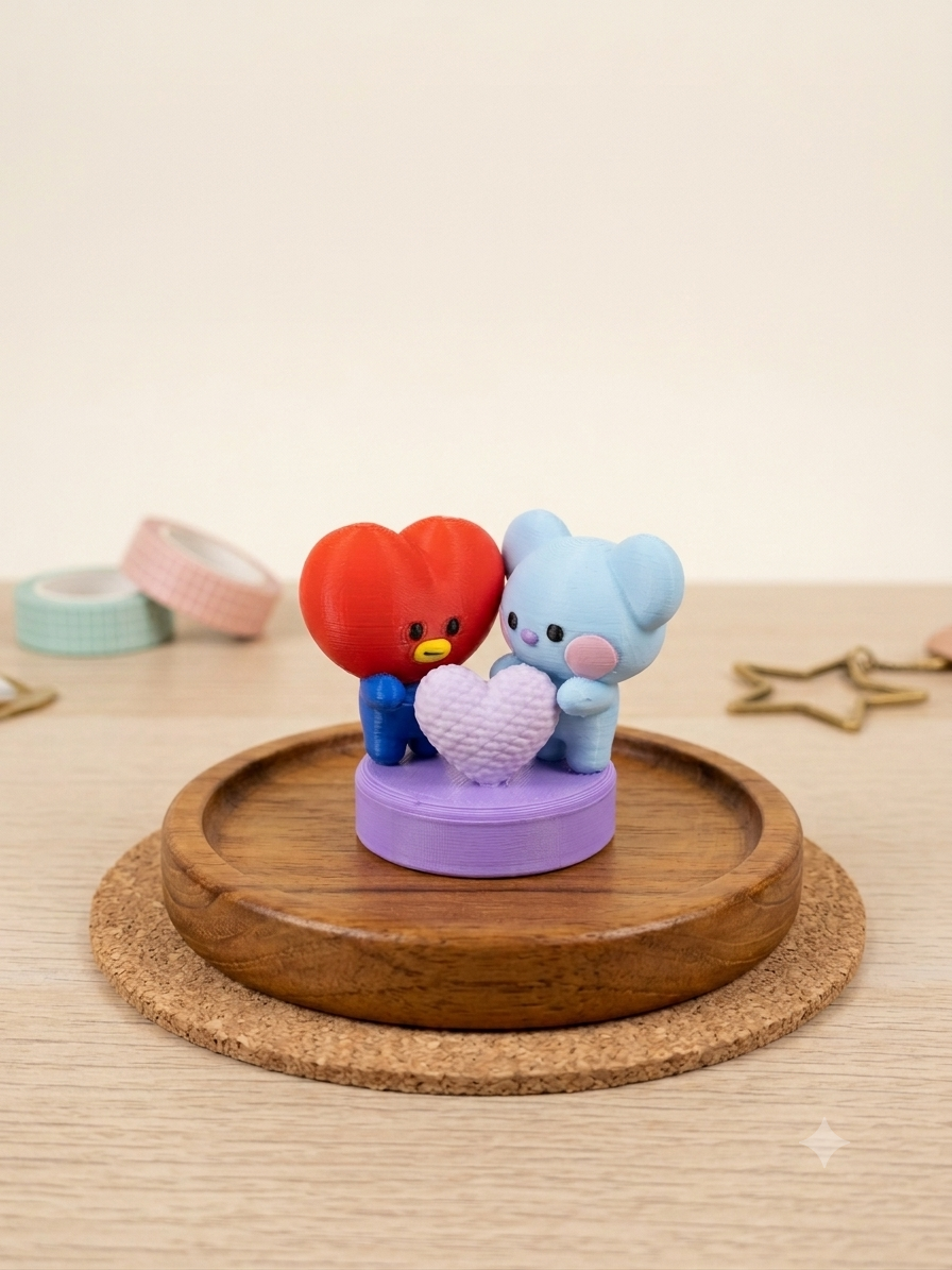 BTS BT21 Lightstick Topper V4 (2 members)