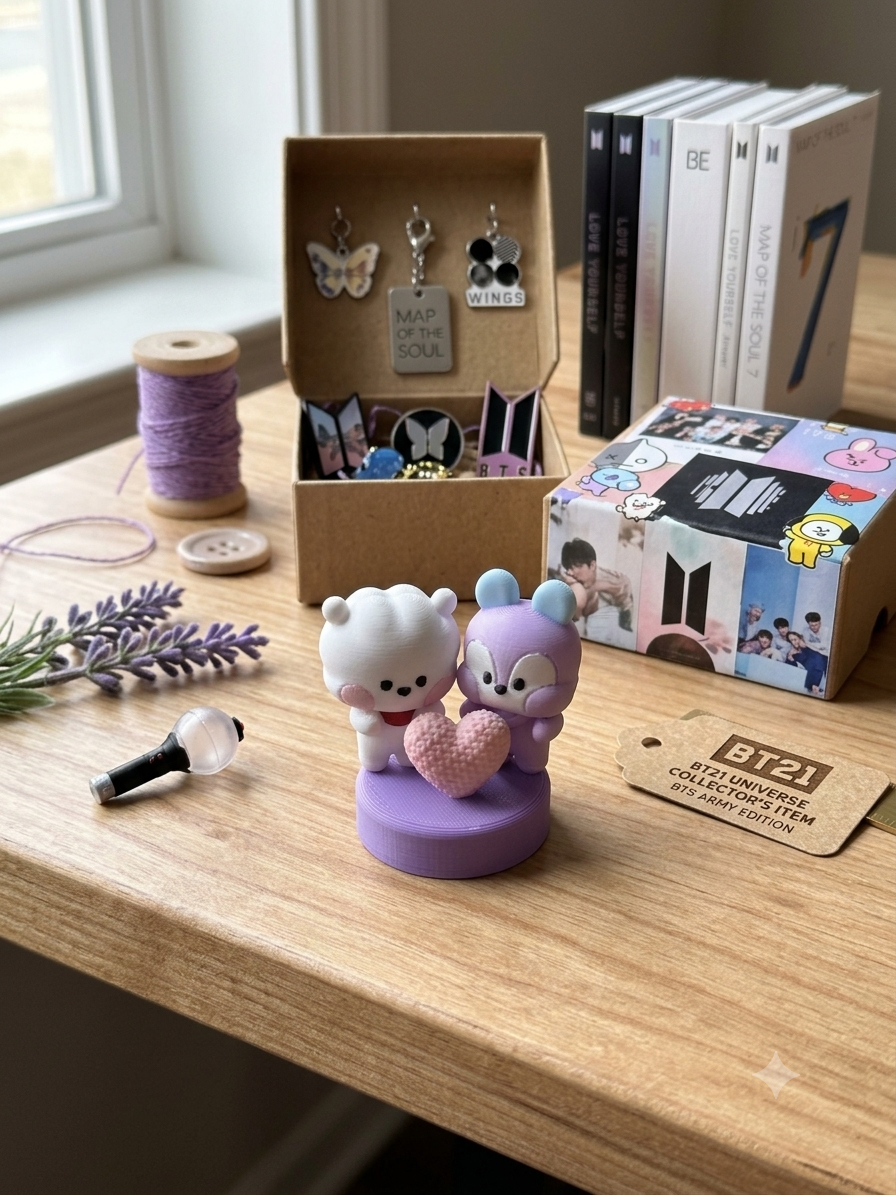 BTS BT21 Lightstick Topper V4 (2 members)