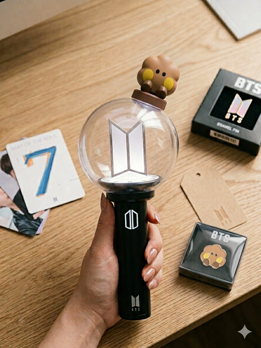 BTS BT21 Inspired Lightstick Topper V4