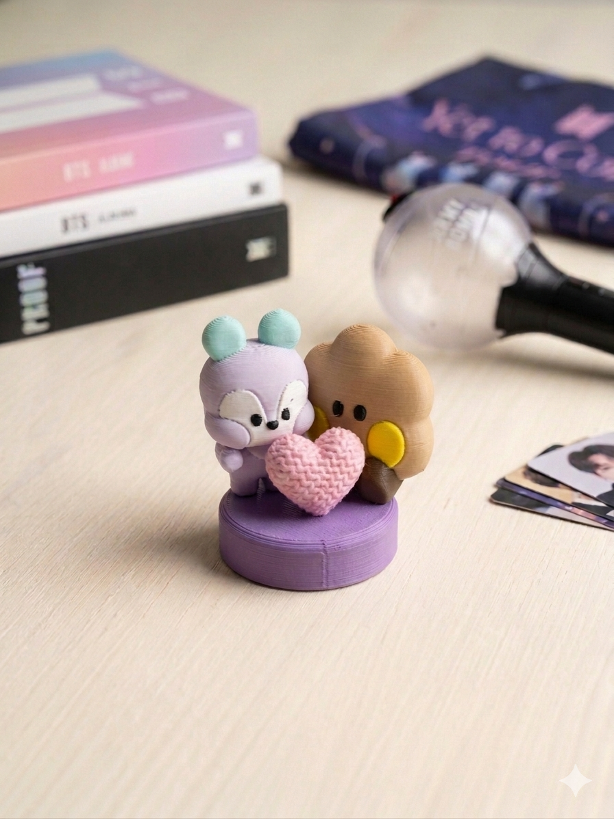 BTS BT21 Lightstick Topper V4 (2 members)