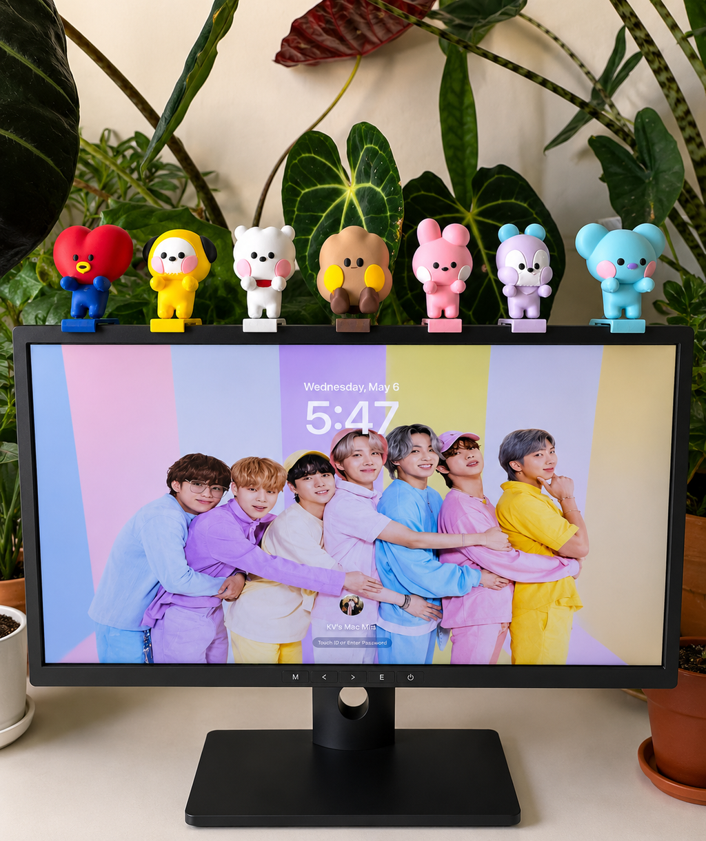 BTS BT21 Inspired Monitor Buddy