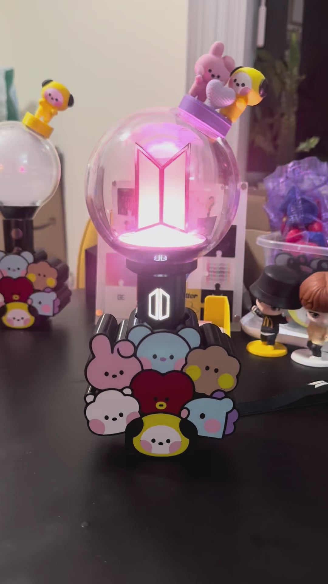 BT 21 Inspired Lightstick Holder
